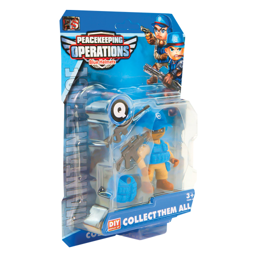 Bonecos de ação articulados peacekeeping operations blue helmets (2)