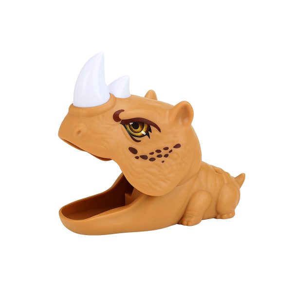 Lançador de carrinho dinossauro marrom (5)