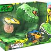 Lançador de Carrinho - Dinossauro Verde