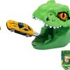 Lançador de Carrinho - Dinossauro Verde